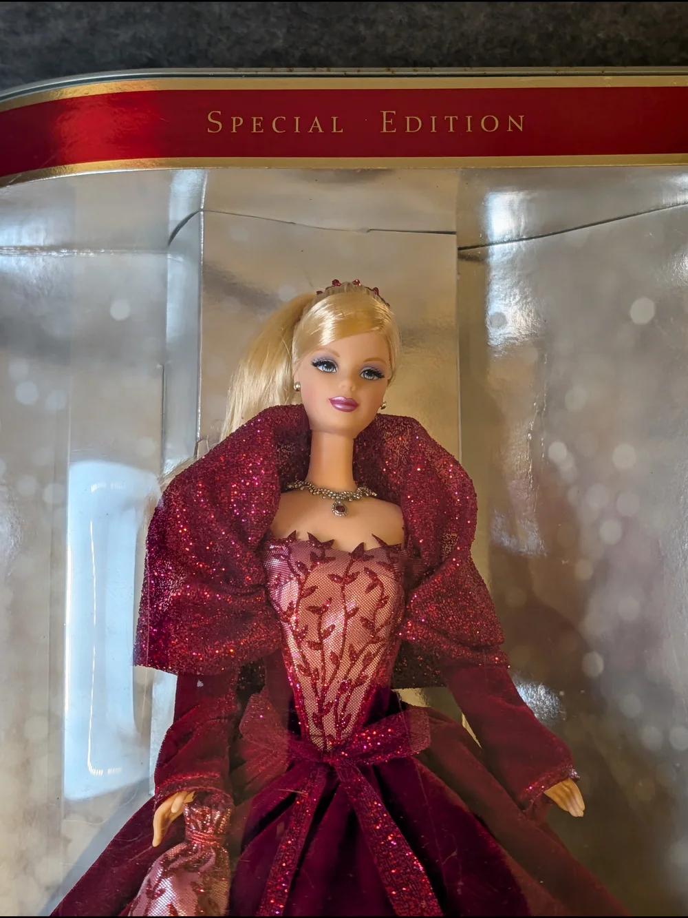 Barbie Holiday Celebration Special Edition Doll - Burgundy